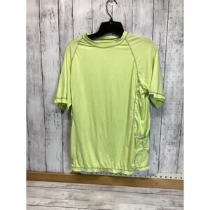 Hawke & Co. Performance Sportswear T-Shirt Size Small Yellow Short Sleeve